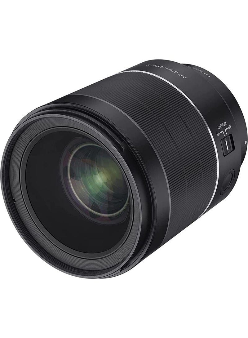 SAMYANG 35mm F1.4 AF Series II Full Frame Wide Angle Auto Focus Lens for Sony E (SYIO35SE2-E), one size - Image 2